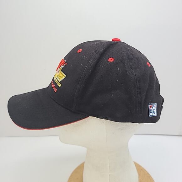 Ranger Boats Chevy Trucks Fishing Partners The Game Hat Cap Strapback Black Red - Picture 5 of 9